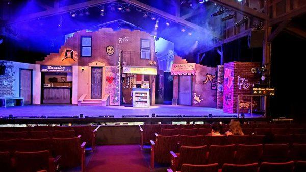 In the Heights stage