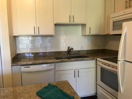 Backsplash Installation- Finished Product