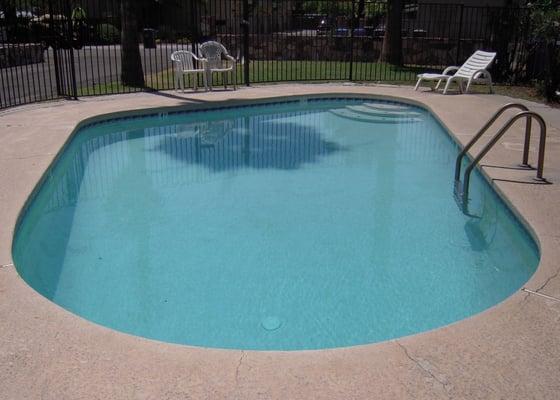 Sparkling Swimming pool so your family can cool off during the hot weather