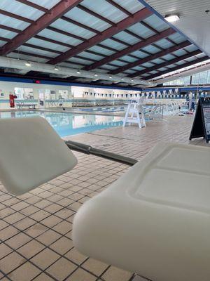 Indoor pool area