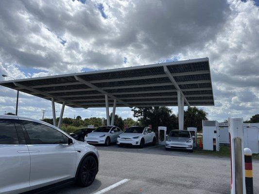 Tesla supercharger