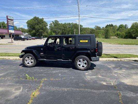 They sold me this Jeep. This is next day when I was going to undercoat it then I noticed this