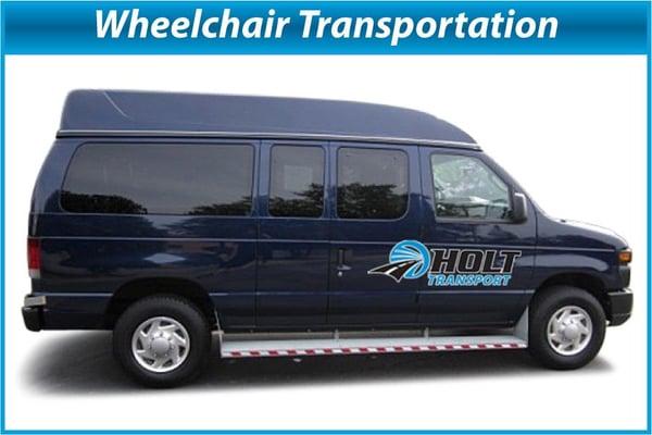 ADA Certified Wheelchair Transportation Services with a caring touch! Very competitive rates. 