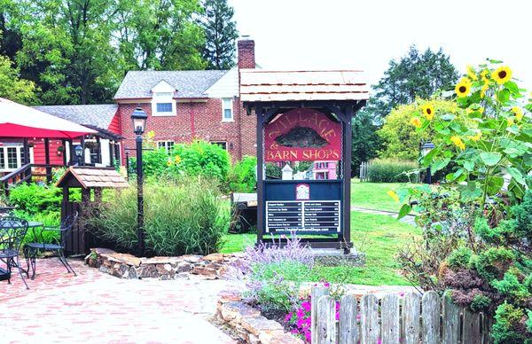 Yoga Underground is located in the Chadds Ford Village Barn Shops