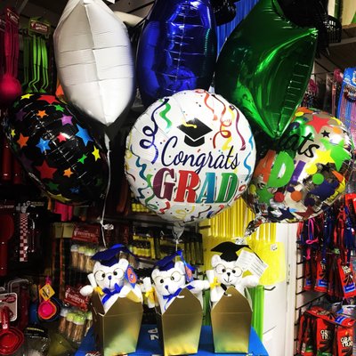 Come get your graduation balloons or any occasion here. They even rent chairs and tables for your party events. They are friendly .