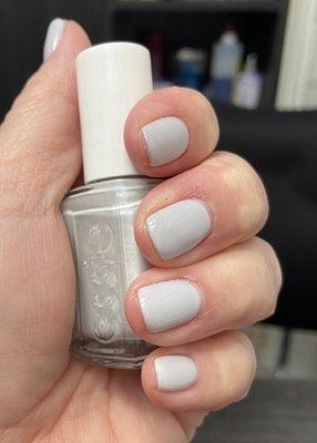 Essie Go with the Flowy gel mani w/Van!