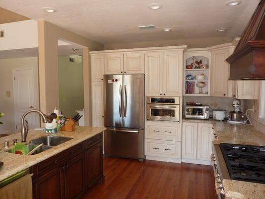 Finished kitchen remodeling