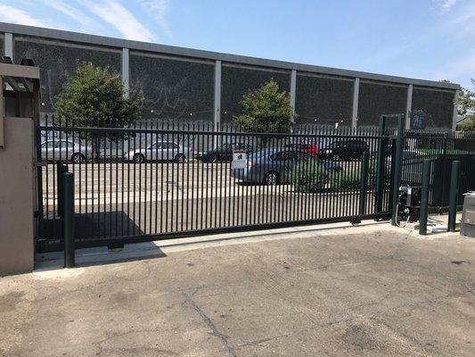 Gate Operator and Gate Installation; ICON Builders Project in Oakland, CA.