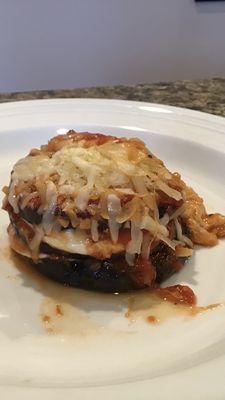 Stacked Eggplant Parmesan