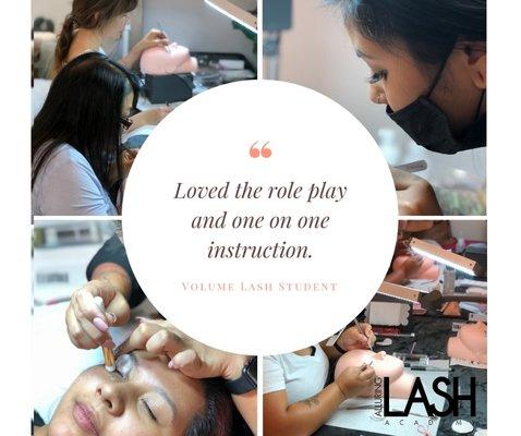 What students are saying about Alluring Lash Academy