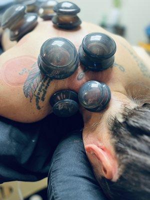 Cupping Therapy,  customizable to fit the clients unique needs.