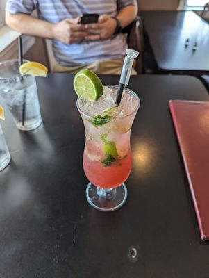 Strawberry mango mojito