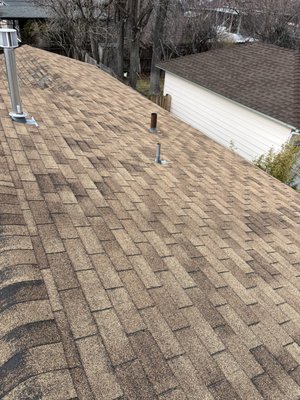 Before older 3-tab shingle.