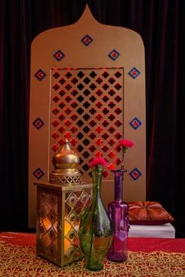 An Evening in Morocco.  Designed for the 2014 Hilton Naples Showcase, by Steven Bowles Creative.