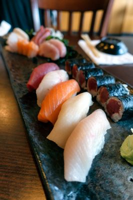 Sushi Sashimi Combo for 1: $30 ($32.59 with tax)