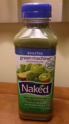 Naked green machine, US$6.25.