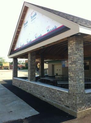 Check out the new patio!