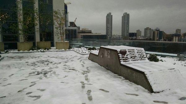 Building Deck - View of Downtown Seattle