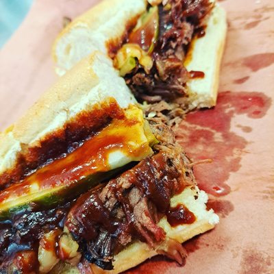 Smoked Short Rib Cheesesteak