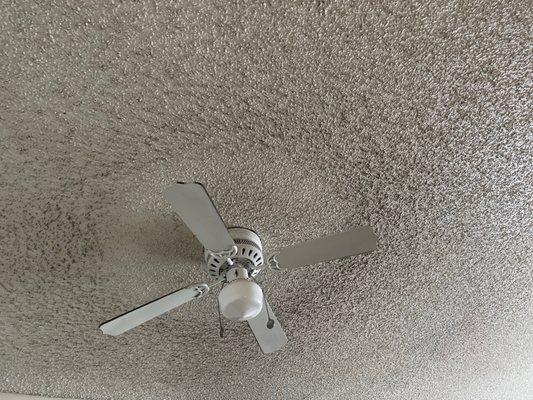 Kitchen ceiling upon move in