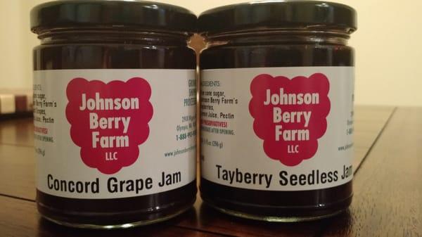 Concord Grape is the best grape jam ever and we stalk the website for it to be available each year.