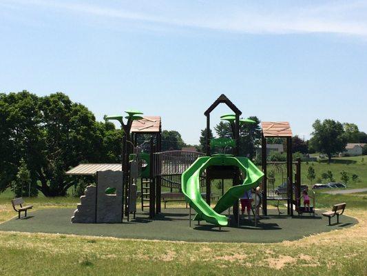 Completed project at Leister Park in Hampstead, MD.