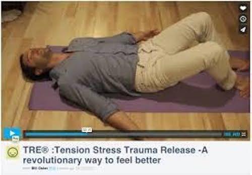 TRE® tremoring position