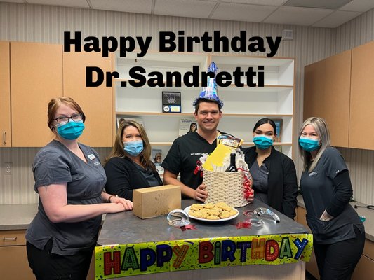 DrSandretti's Birthday celebration