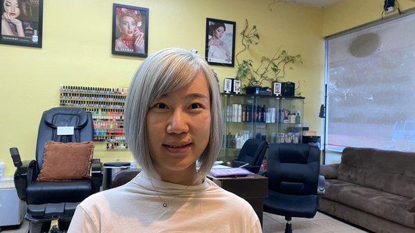 Hair cut and color done by LoAn