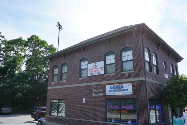 On the intersection of Washington St and Lake St in Brighton, MA