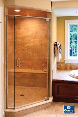 Oasis Shower Doors where featured in the Home of Destinction TV series on FoxCT