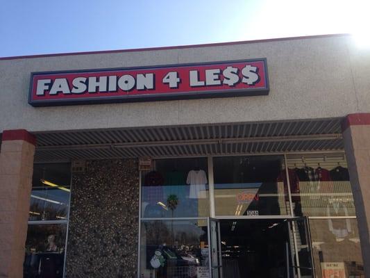 Fashion for less