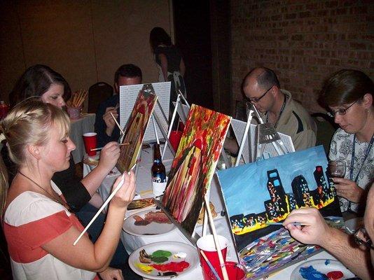 Corporate Art Event