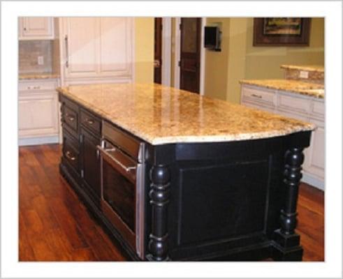 Customize your kitchen or bath with beautiful custom countertops.