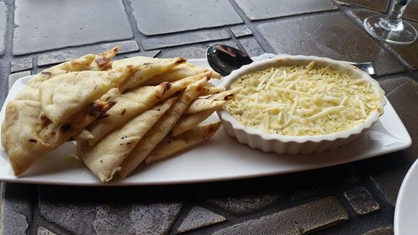 Artichoke Dip, $5.00 @ happy hour