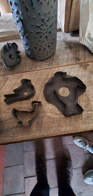 19th century cookie cutters.