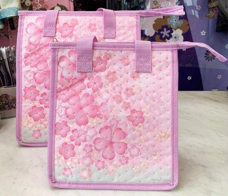 Soft Sakura insulated bags by Aloha Beach Designs