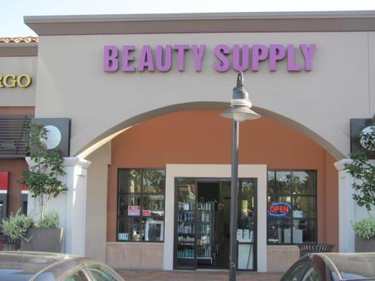 Located in Rainbow Beauty Supply & Salon in the Albertson's Center. Cross streets Golden Lantern and Marina Hills.