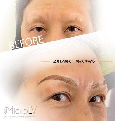 Combo EyeBrows Las Vegas