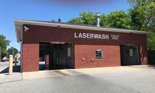 Touch-Free Laser car wash!