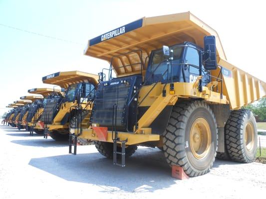 Big Cat Trucks headed to the Gold Mines