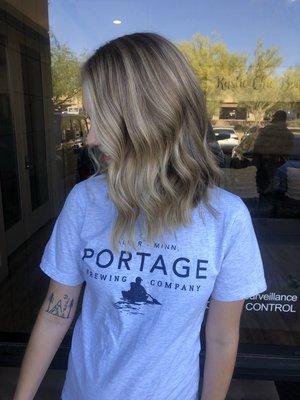 Creamy balayage