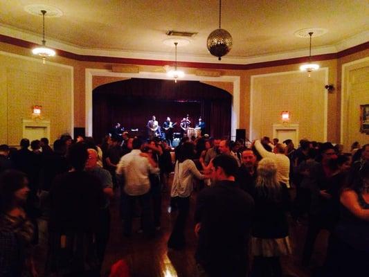 Last Saturday of the month swing dance at the Slovenian Workmen's Home on Waterloo.