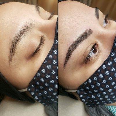 Before and After Microblading