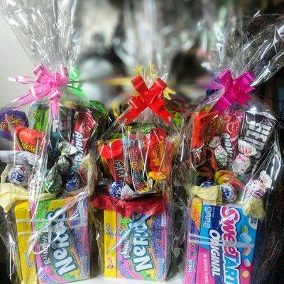 Get a customized Theater Box Candy Bouquet! Filled with goodies for a special gift! Pick the items! Only $30!