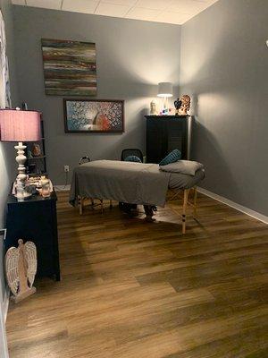 Feel comfortable and relaxed in one of our Reiki rooms.