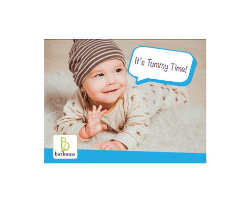 Tummy Time classes for newborn through pre-crawlers offer one Saturday/month