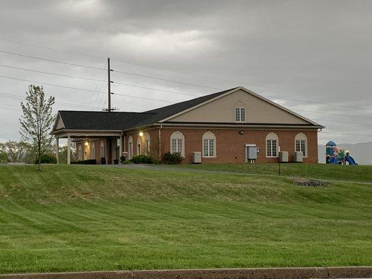 Looking at our Church from Vine Street