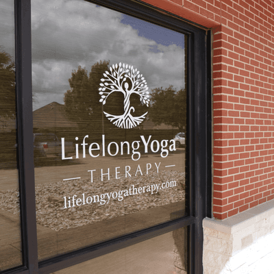 Lifelong Yoga Therapy private practice on Water's Edge Drive.