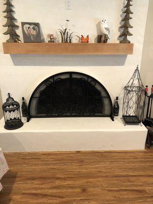 Fireplace cover